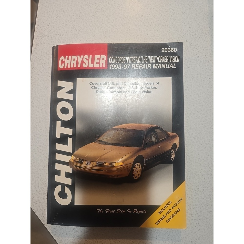 Chilton‎ Book Manual Chrysler 1993-1997 20360 Concorde Intrepid B